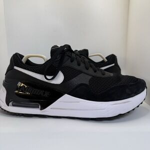 Nike Air Max SYSTM Black White Athletic Shoes DM9537-001 Men's Size 12